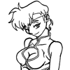 My own personal rendition of Lovely Angel Kei, from Dirty Pair!