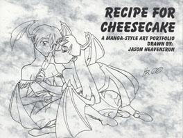 Recipe for Cheesecake!  My first 'folio ever!