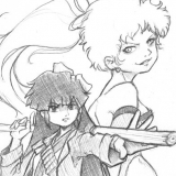 Ukyou/Aaron & Chris/Kodachi, circa Chapter 4